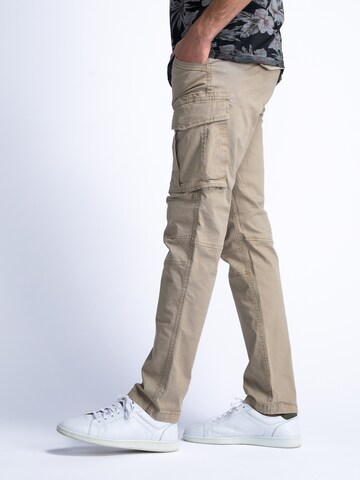 Slimfit Pantaloni cargo di Petrol Industries in beige