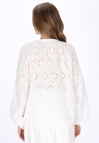 DreiMaster Vintage Blouse in White