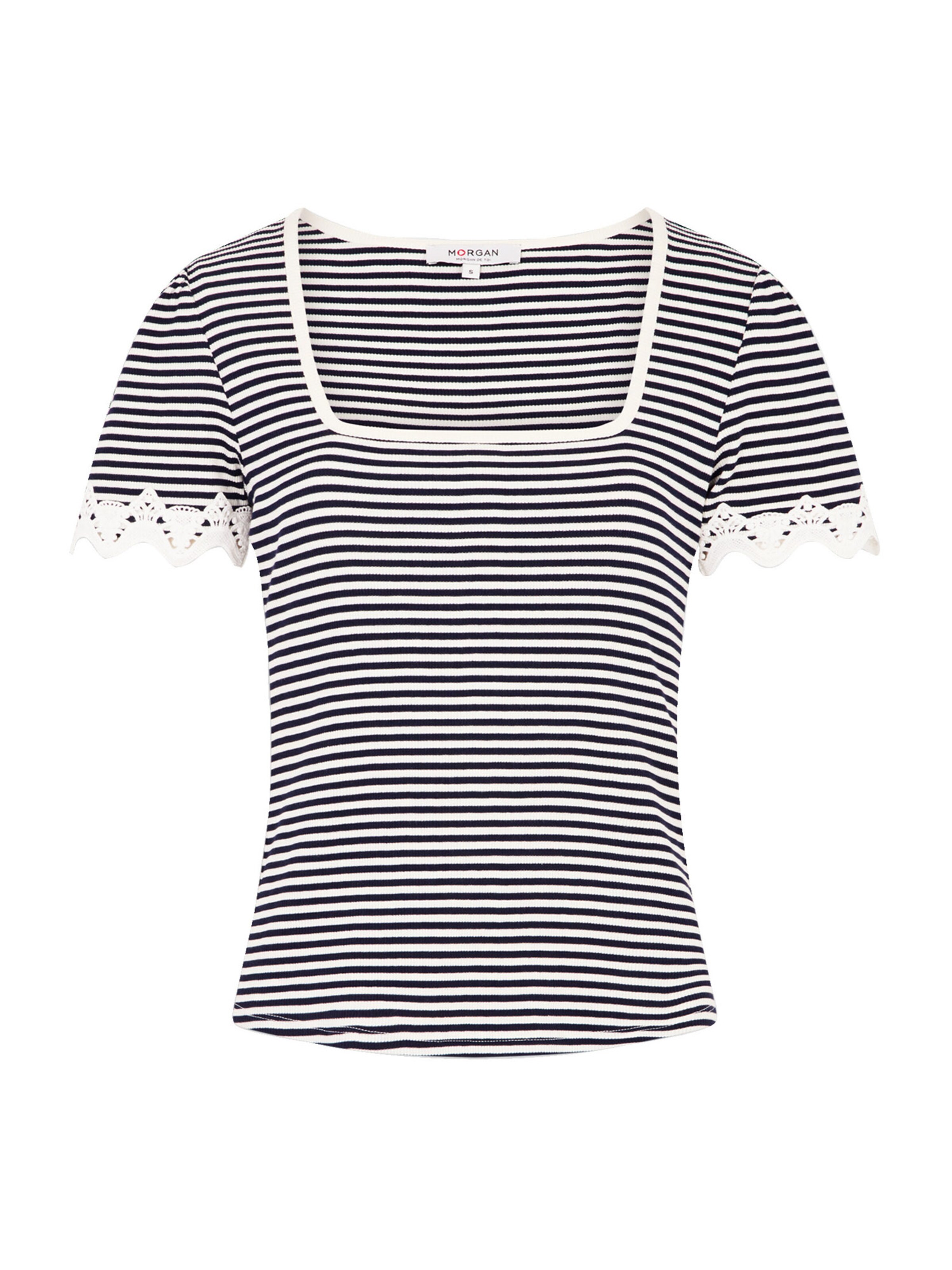 Morgan Koszulka w kolorze niebieski: przód