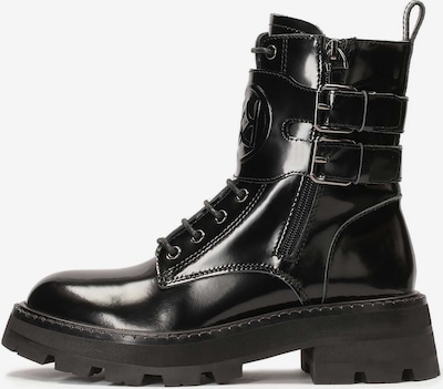 Kazar Bottines à lacets en noir, Vue avec produit