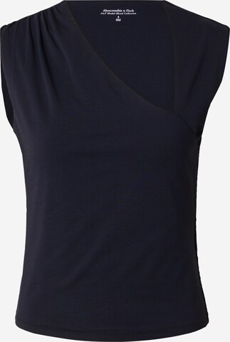 Top di Abercrombie & Fitch in nero: frontale