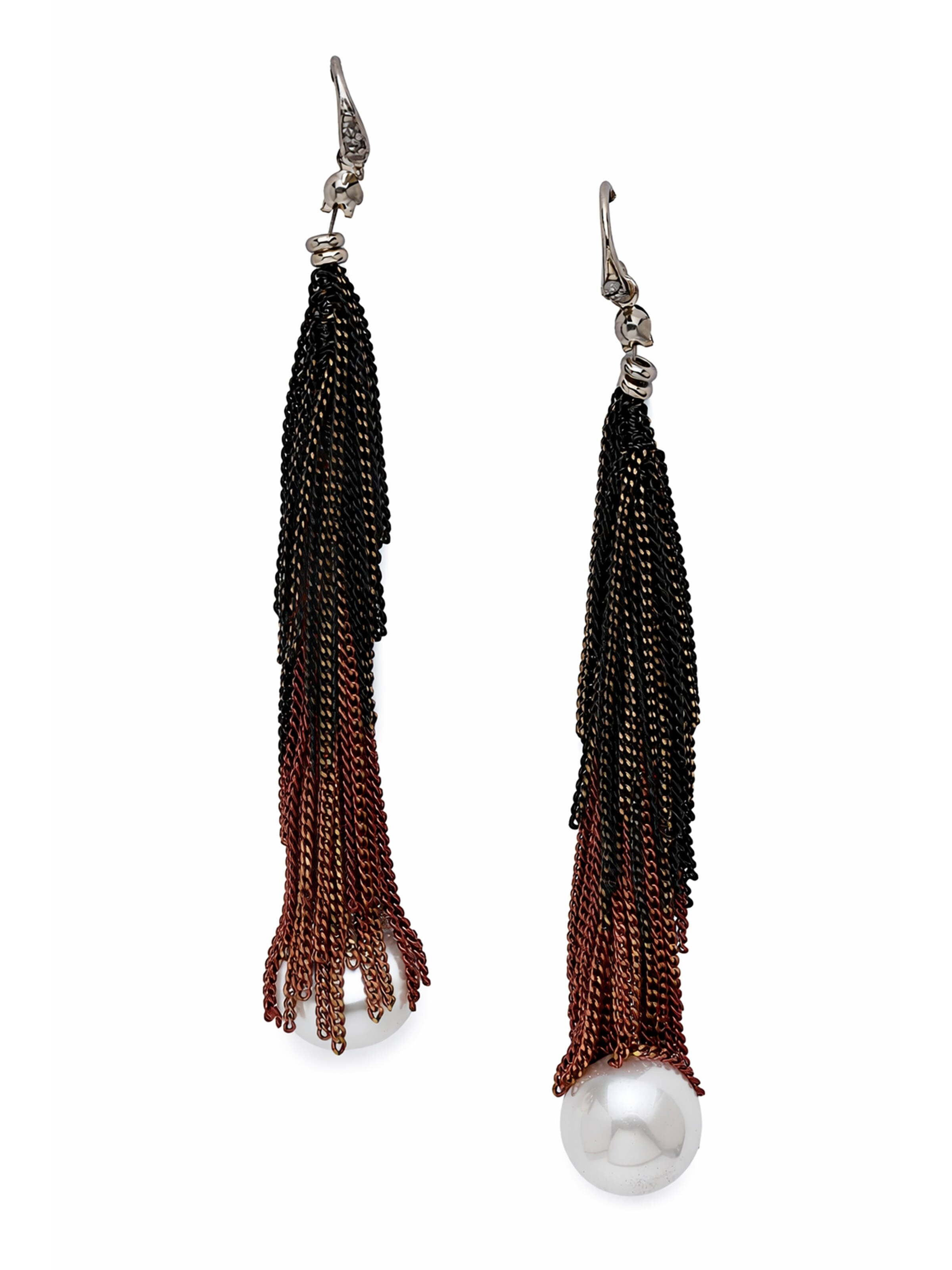 AVANT-GARDE PARIS Øreringe 'Noréa' i rød: forside