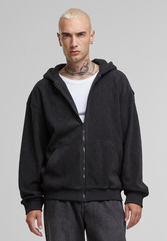 Urban Classics Sweatjakke i sort: forside