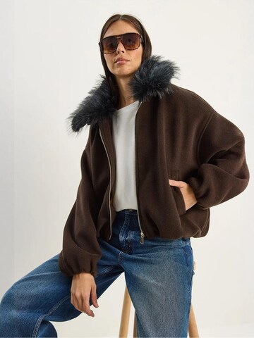 Bianco Lucci - Casaco meia-estação em castanho