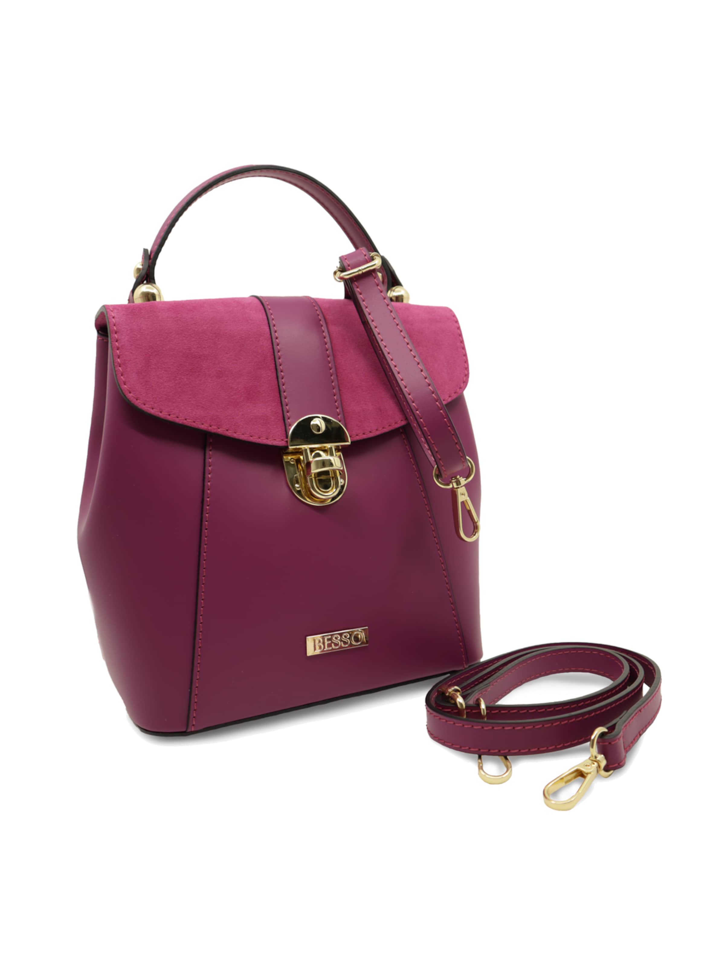 BESSO Handbag 'Stile in Citta' in Purple: front