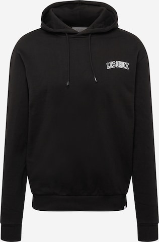 Les Deux Sweatshirt 'Blake' in Schwarz: predná strana