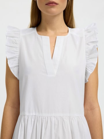 SELECTED Kleid in Weiß