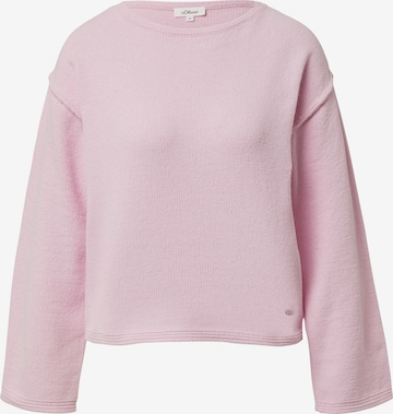 Pull-over s.Oliver en rose : devant