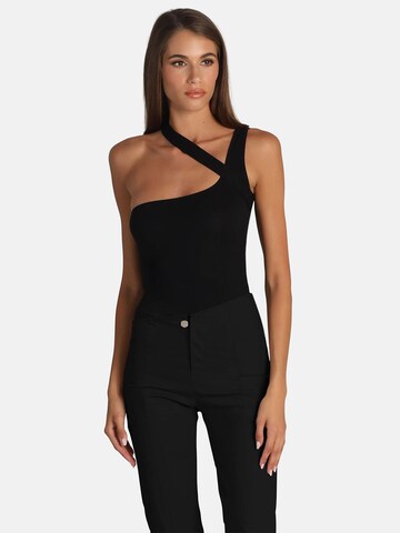 OW Collection Koszula body 'MANON' w kolorze czarny