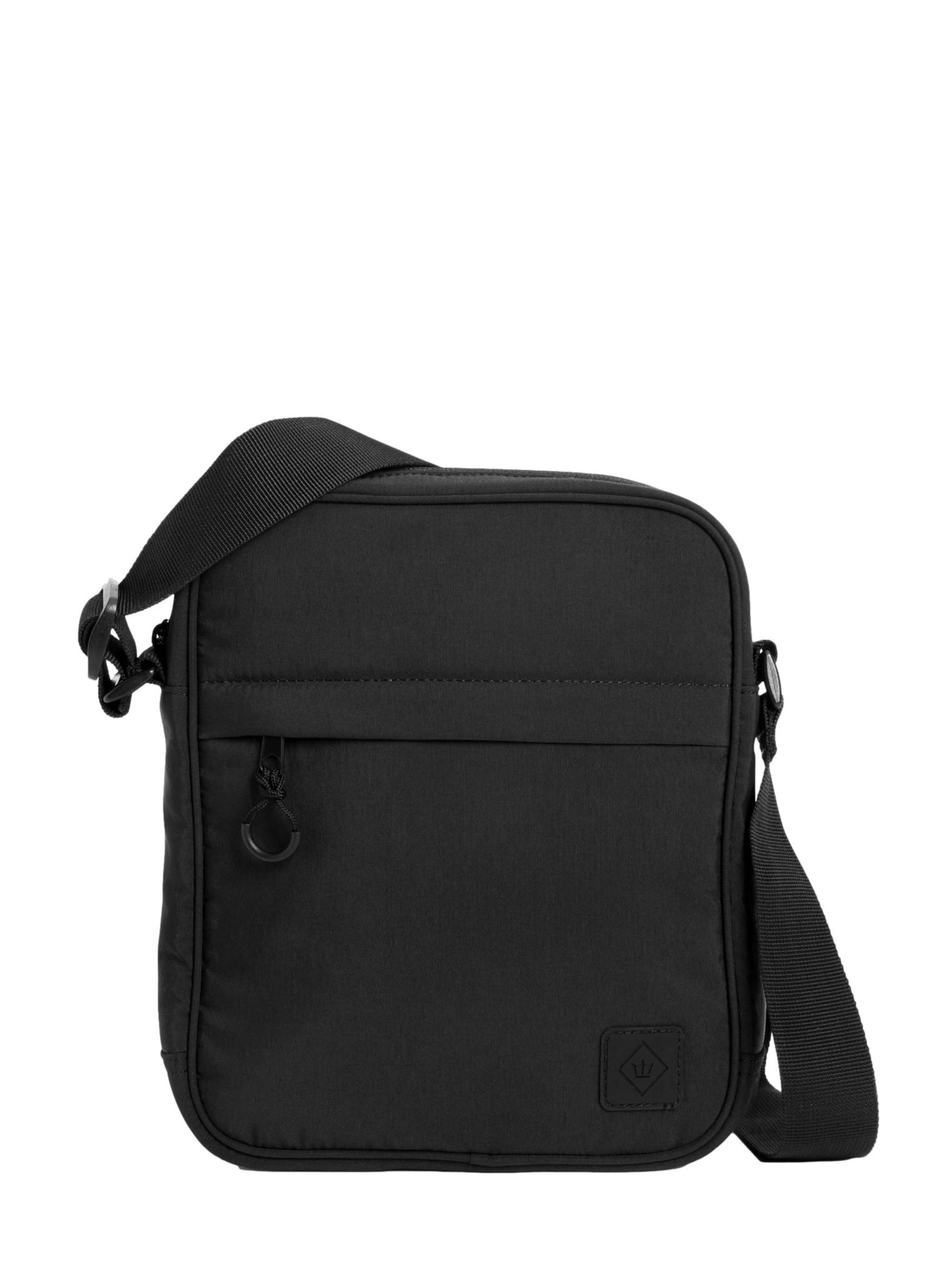 Sac à bandoulière Next en noir : devant