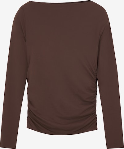 Pull&Bear T-shirt i kastanjebrun, Produktvy