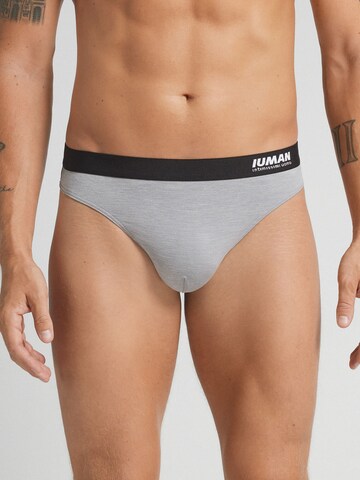 IUMAN Intimissimi Slip in Grau: Vorderseite