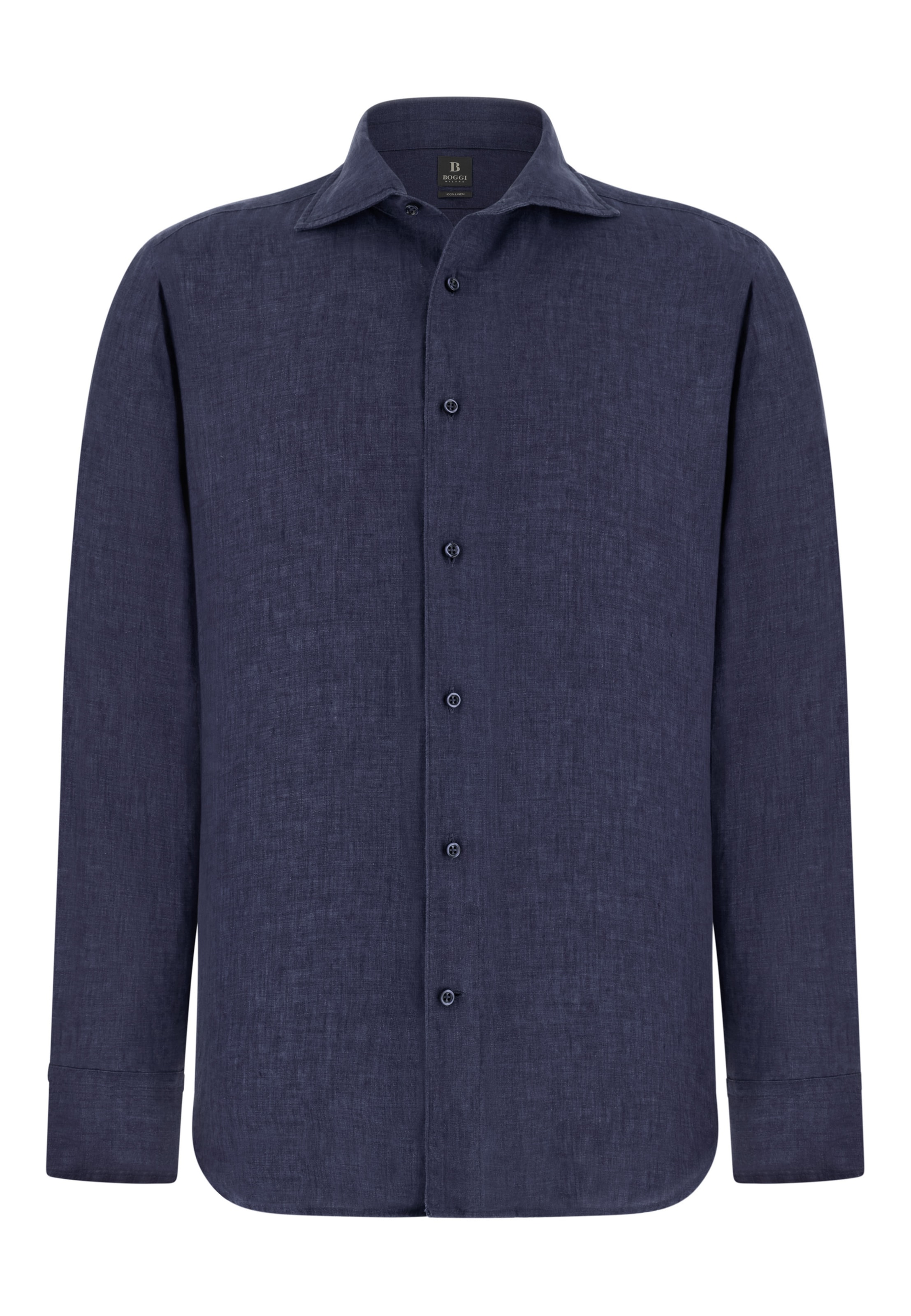 Boggi Milano Overhemd in Blauw: voorkant