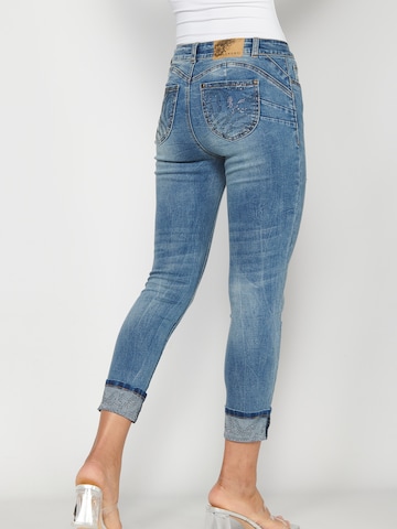 KOROSHI Regular Jeans in Blau