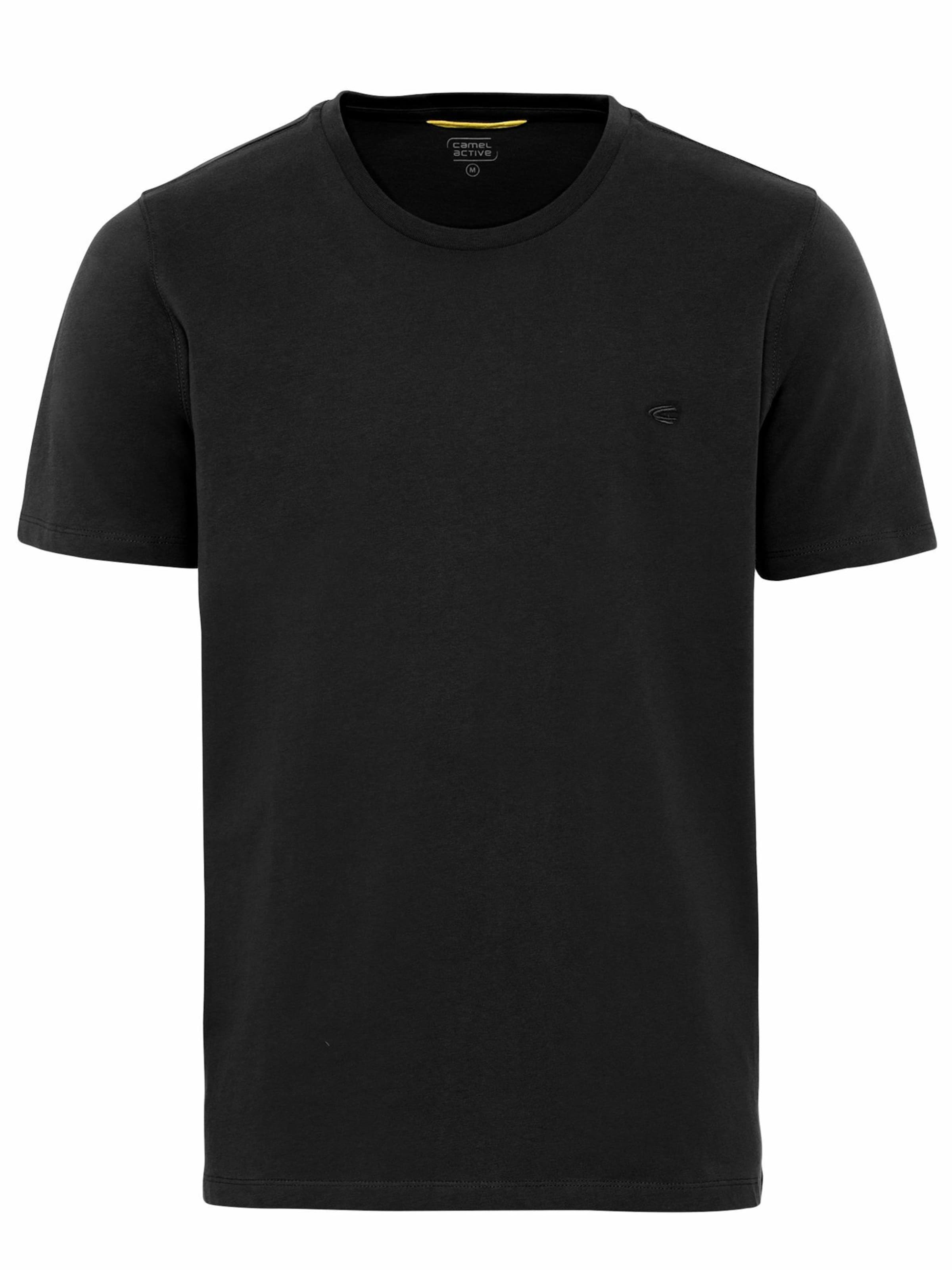 CAMEL ACTIVE Regular fit Shirt in Black: front