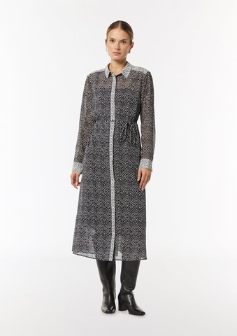 COMMA Kleid in Schwarz: Vorderseite