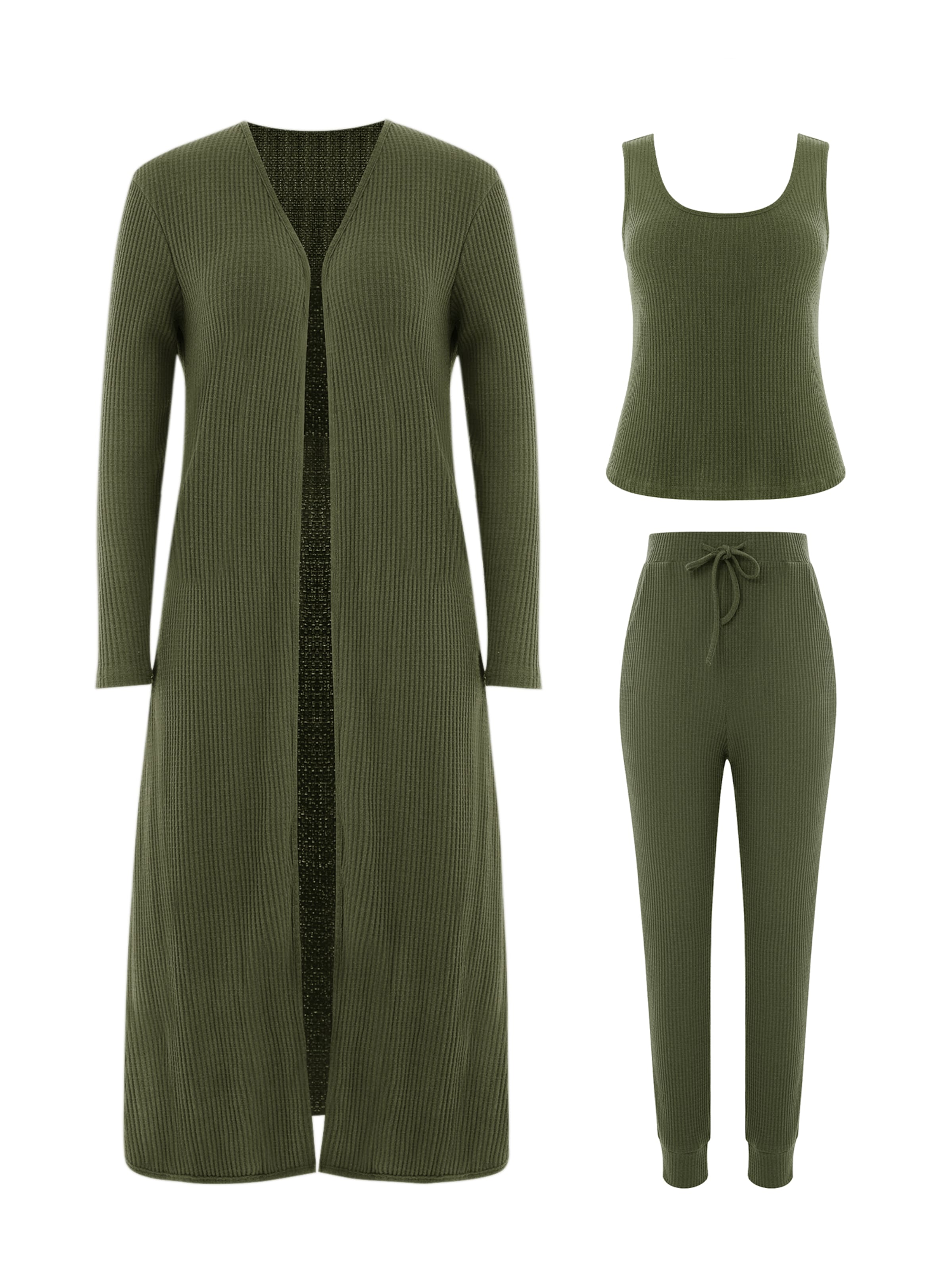 Imily Bela Pyžamo - Zelená: predná strana