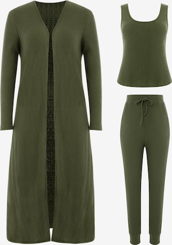 Imily Bela Pyžamo - Zelená: predná strana