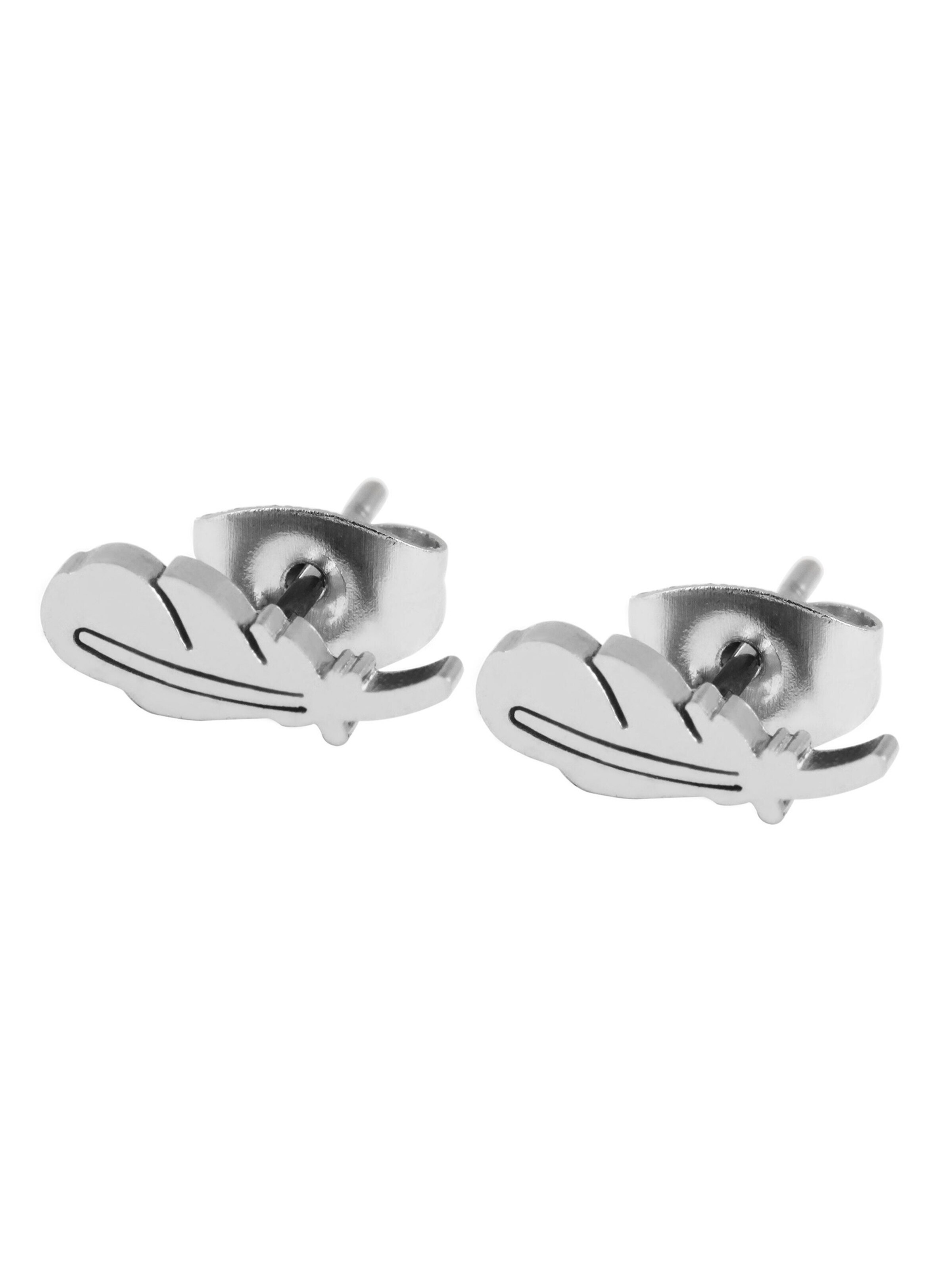 Akzent Earrings 'Azra, langlebig' in Silver: front