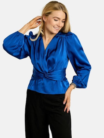Liberte Essentiel Shirt ' TIKI ' in Blue: front