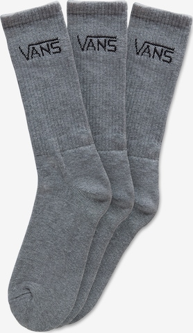 Chaussettes VANS en gris : devant