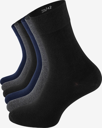 Calzino di Clark Crown in blu: frontale