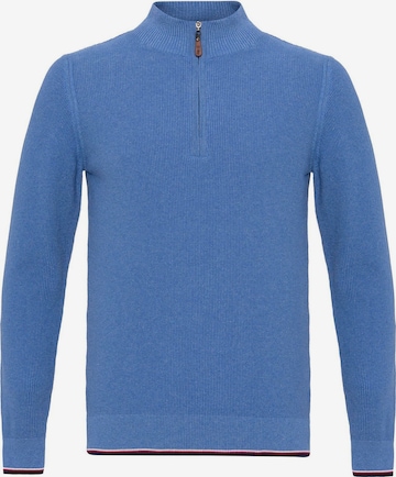 Jacey Quinn Pullover in Blau: Vorderseite
