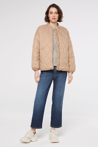 SENSES.THE LABEL Between-Season Jacket in Beige