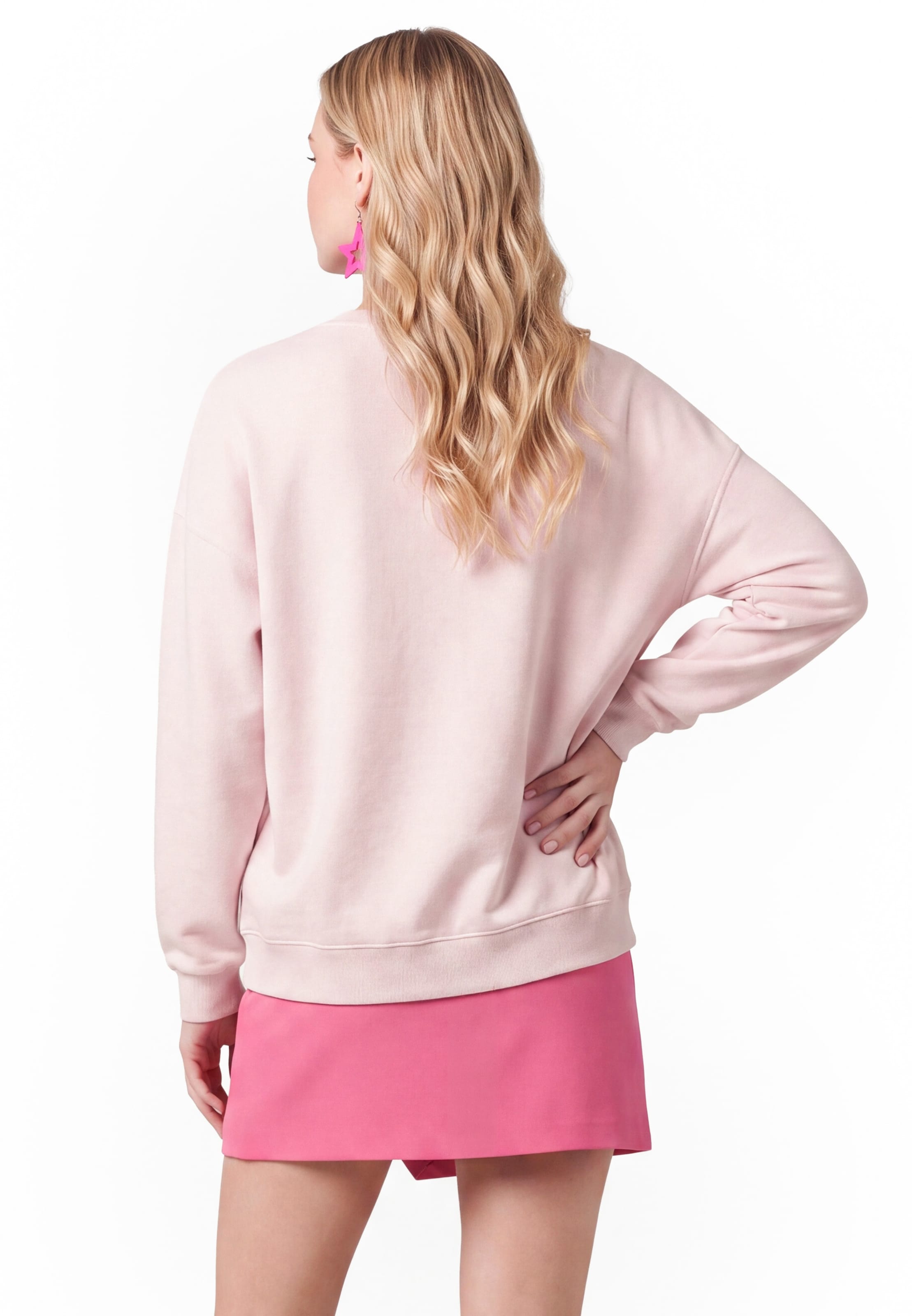 MYMO - Sweatshirt em rosa