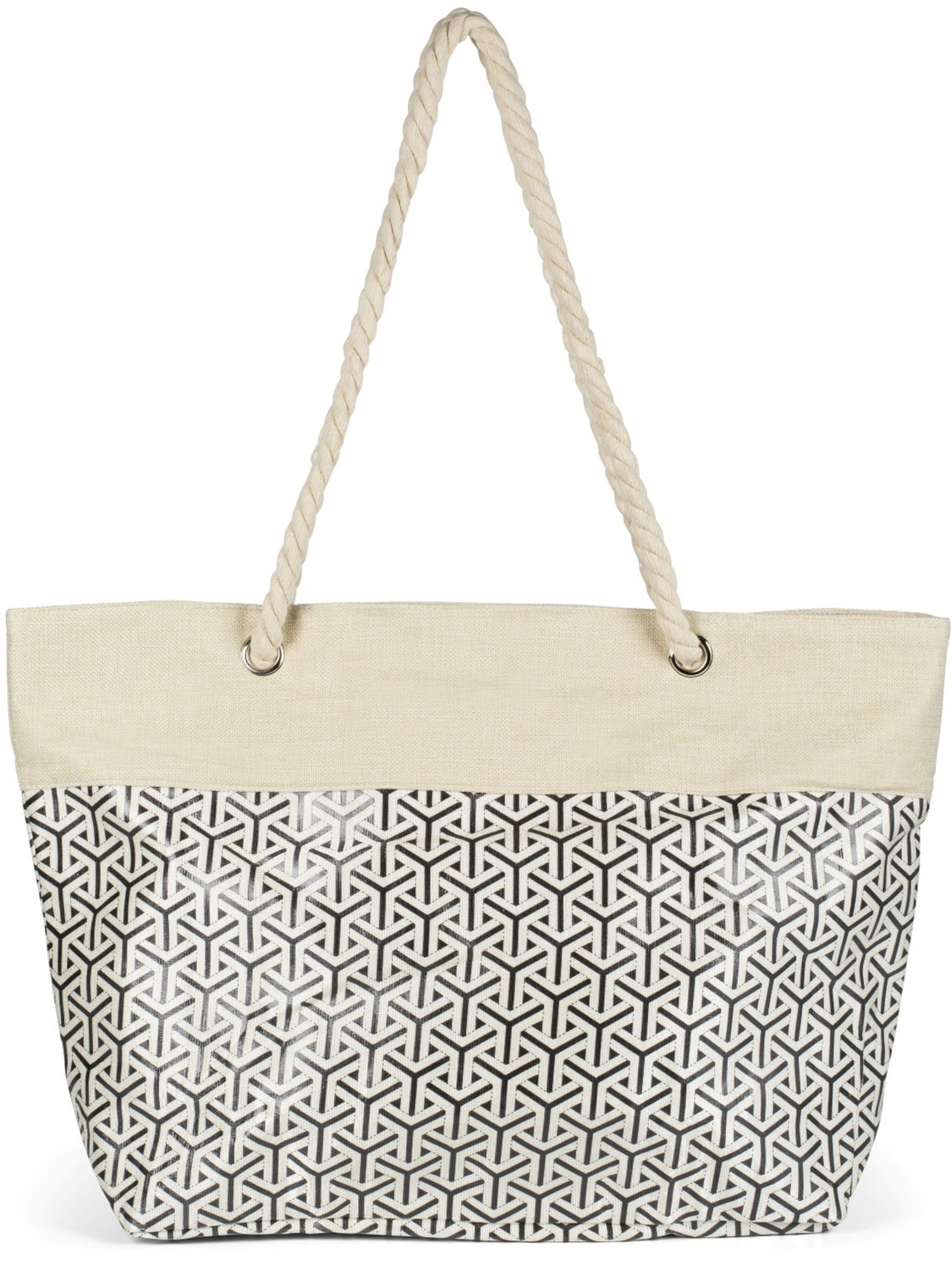 styleBREAKER Tasche in Beige: Vorderseite