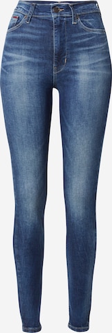 Tommy Jeans Skinny Jeans in Blue: front