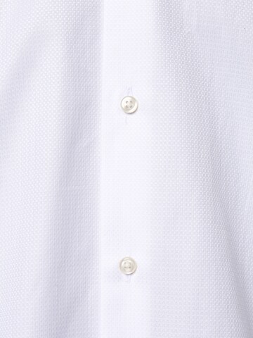 Coupe slim Chemise business 'Pit' JOOP! en blanc