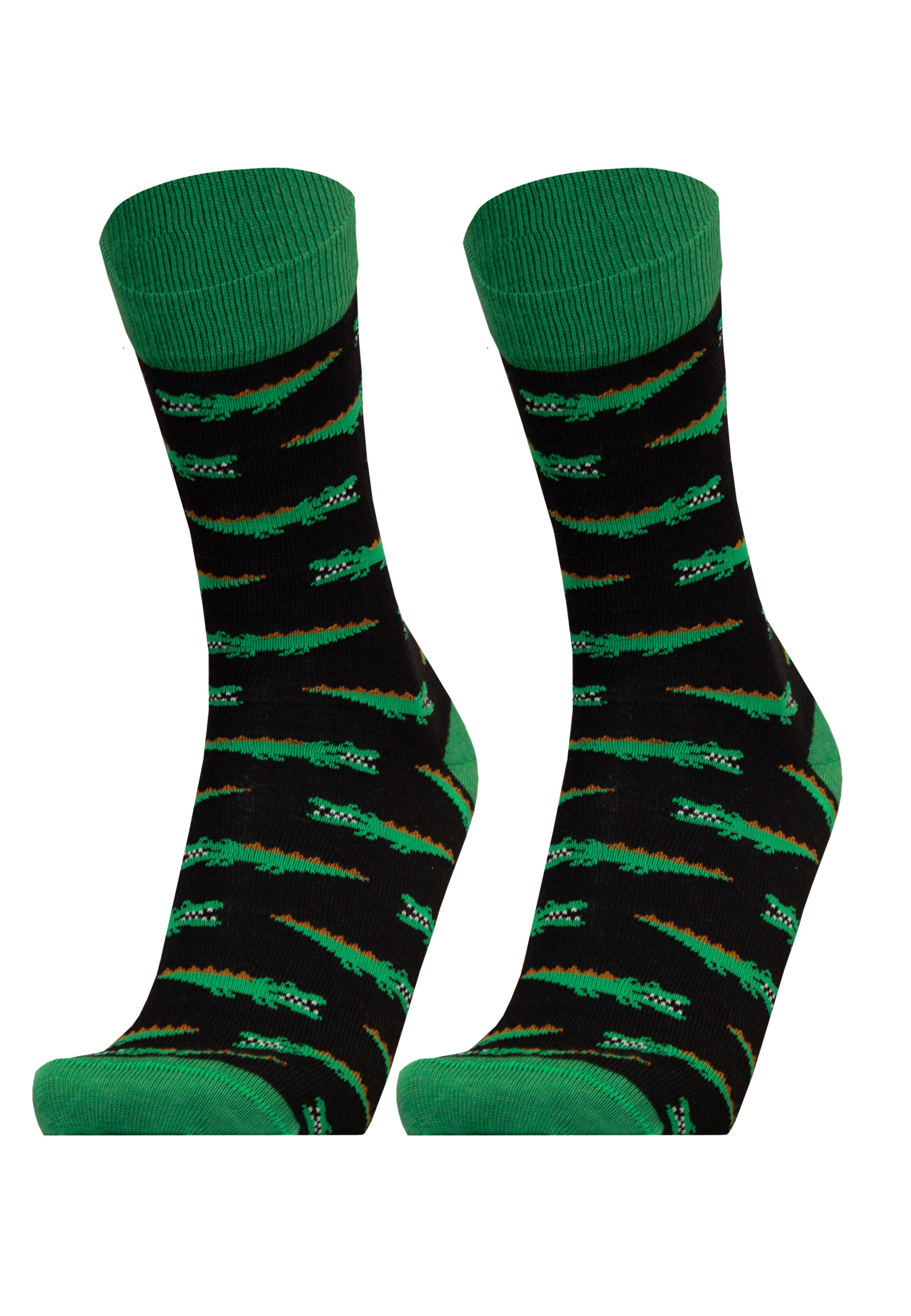 UphillSport Socks 'CROCODILE' in Green
