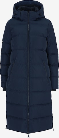 New View Wintermantel in Blauw: voorkant