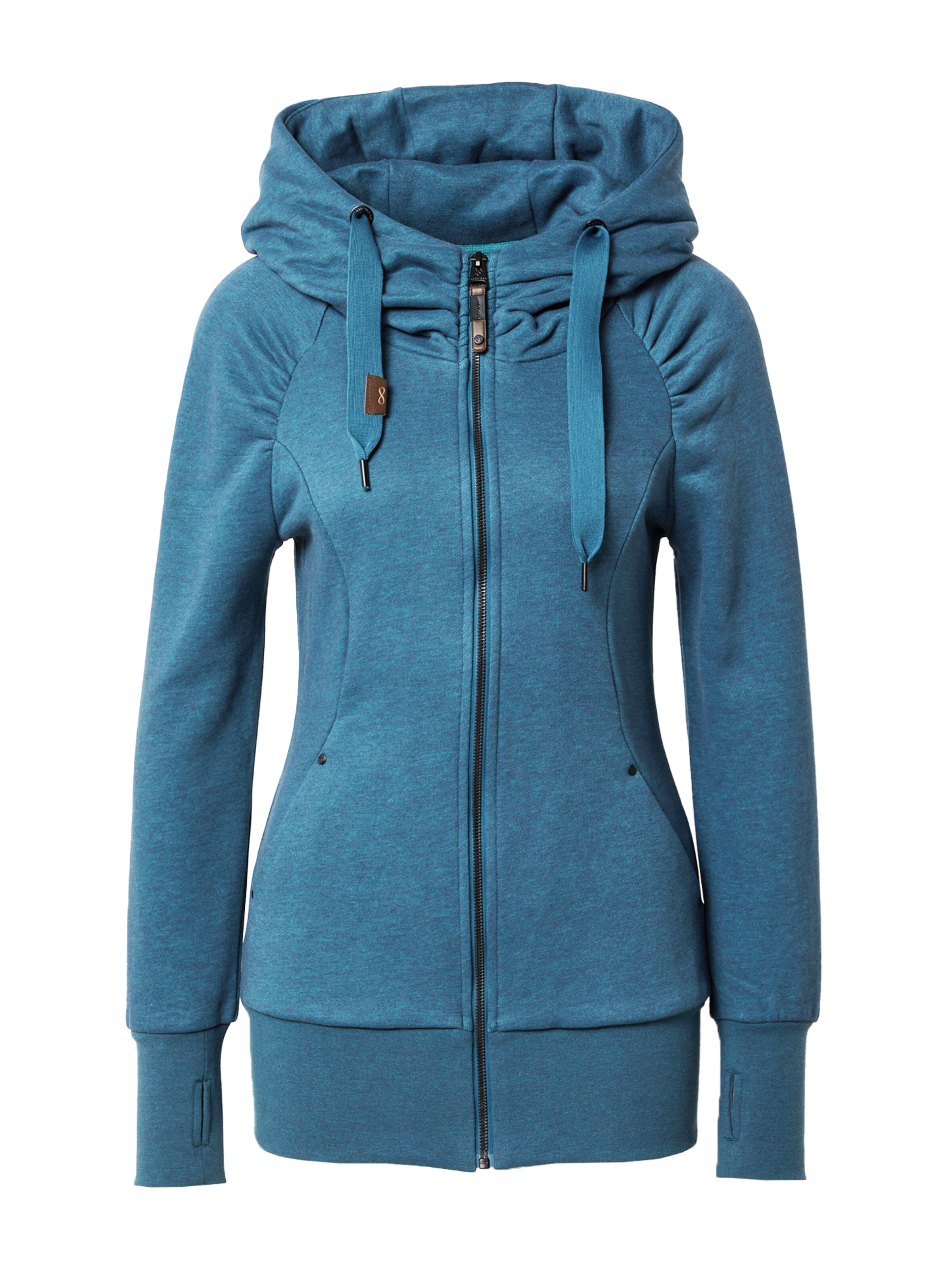 Veste de survêtement 'Gojji' Ragwear en vert : devant