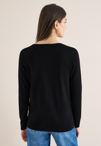 CECIL Pullover in Schwarz