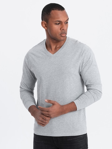 Ombre Shirt in Grey: front