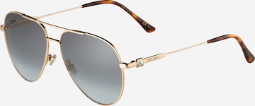 JIMMY CHOO - Gafas de sol 'OLLY' en oro: frente