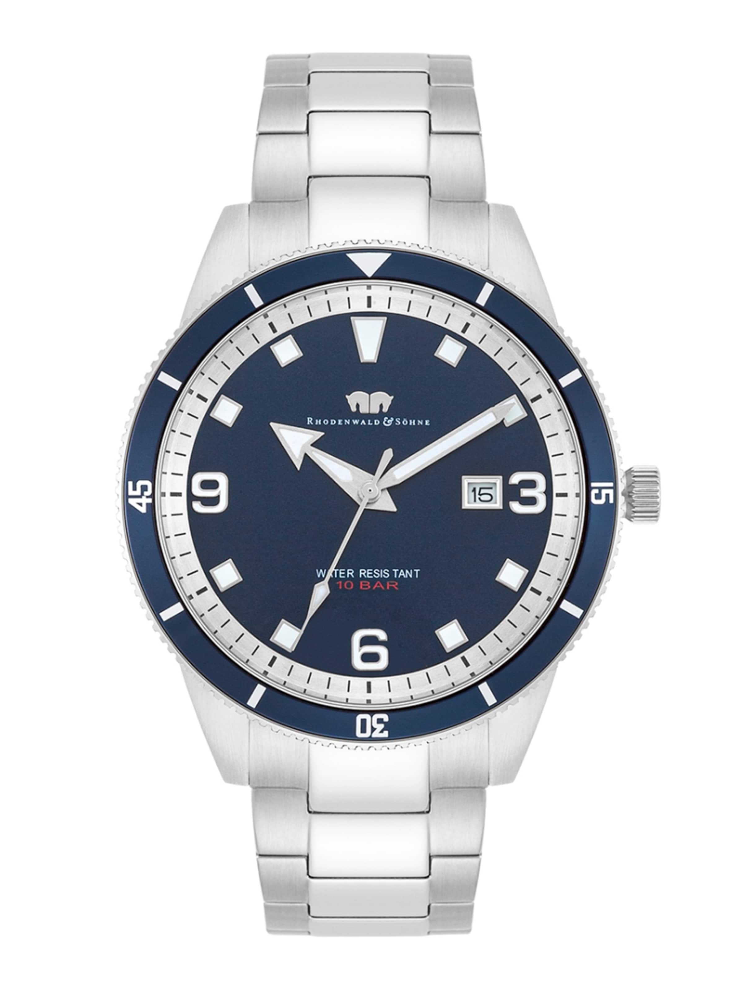 Rhodenwald & Söhne Uhr in Silber: Vorderseite