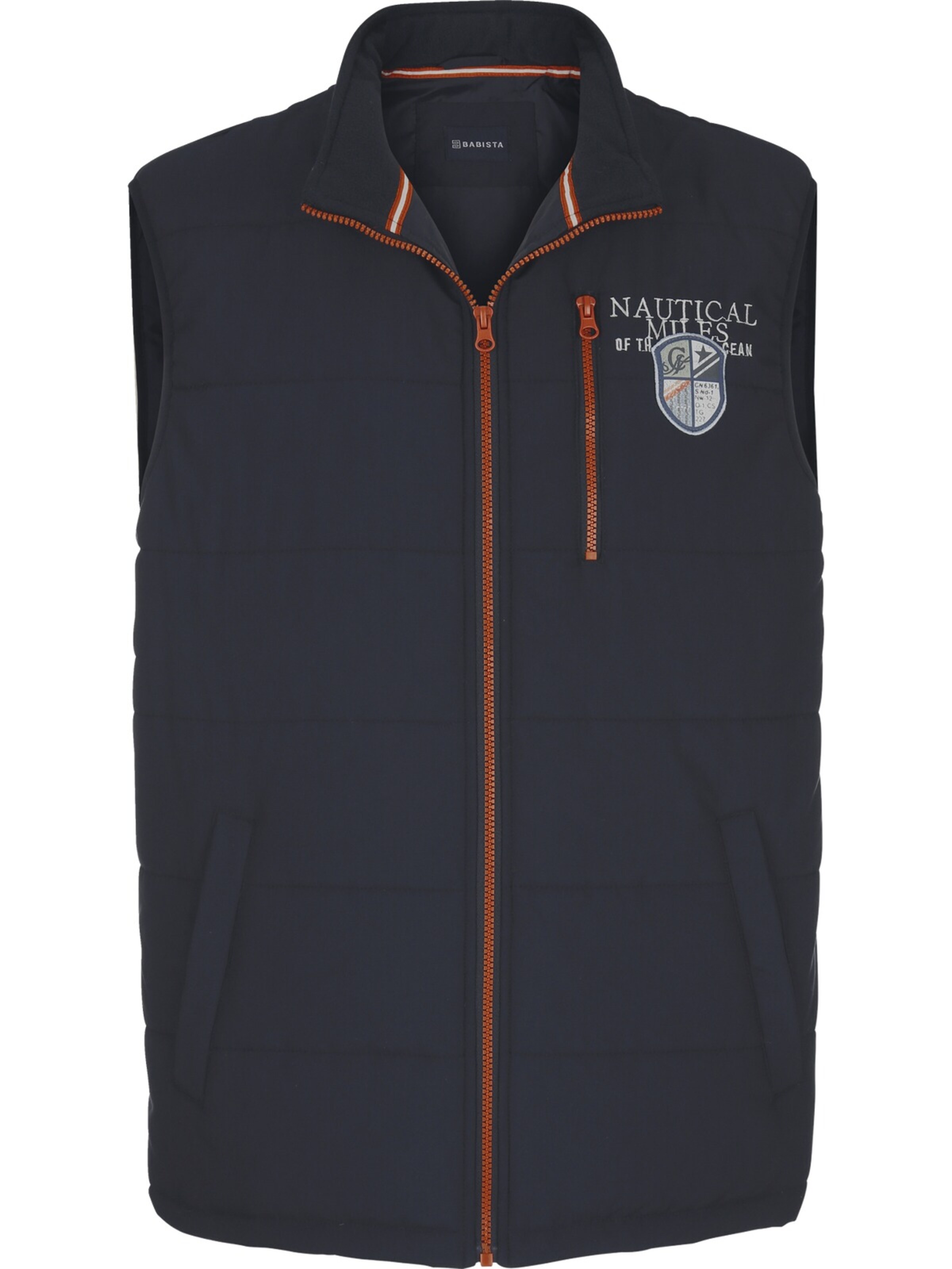 BABISTA Outdoorweste ' Fioreverta ' in Blau: Vorderseite