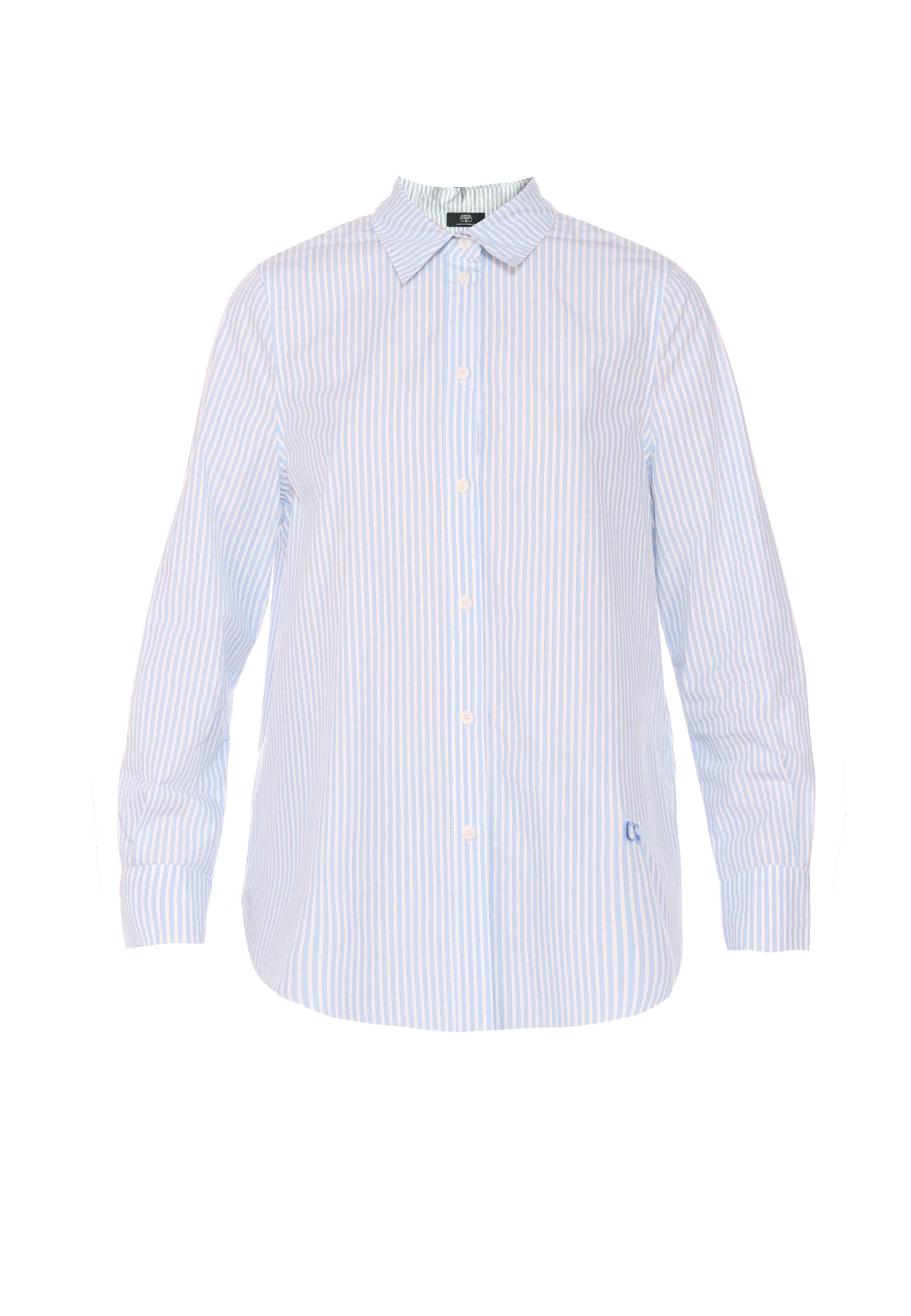 Chemisier 'Jamay' Le Temps Des Cerises en bleu : devant