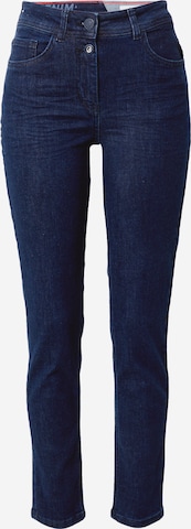 Slimfit Jeans di CECIL in blu: frontale