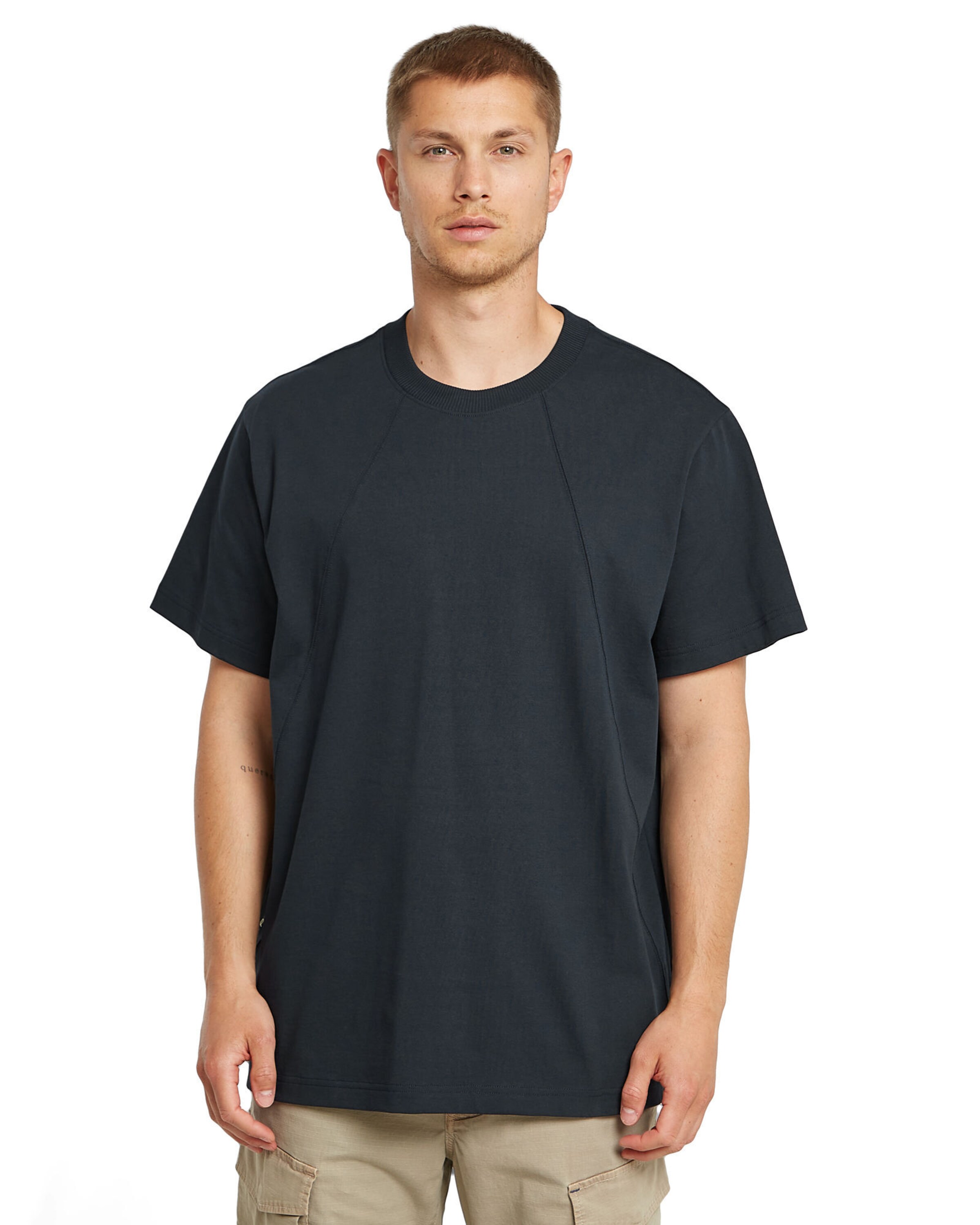 G-STAR Shirt 'Seam' in Blue: front