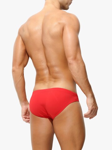 BIMONI - Bermudas 'Swim Bikini Badeslip' en rojo