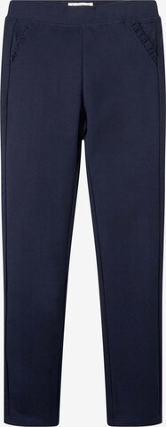 Skinny Pantalon TOM TAILOR en bleu : devant