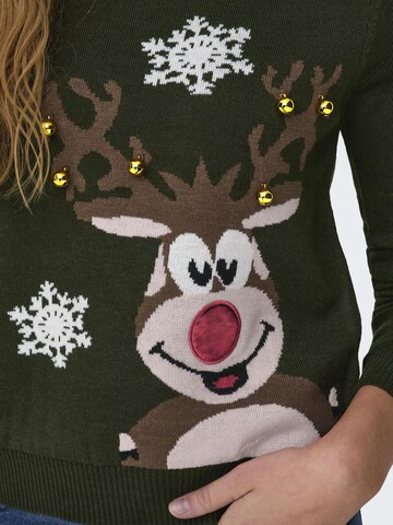 ONLY Trui 'XMAS' in Groen