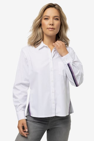 Gina Laura Blouse in White: front