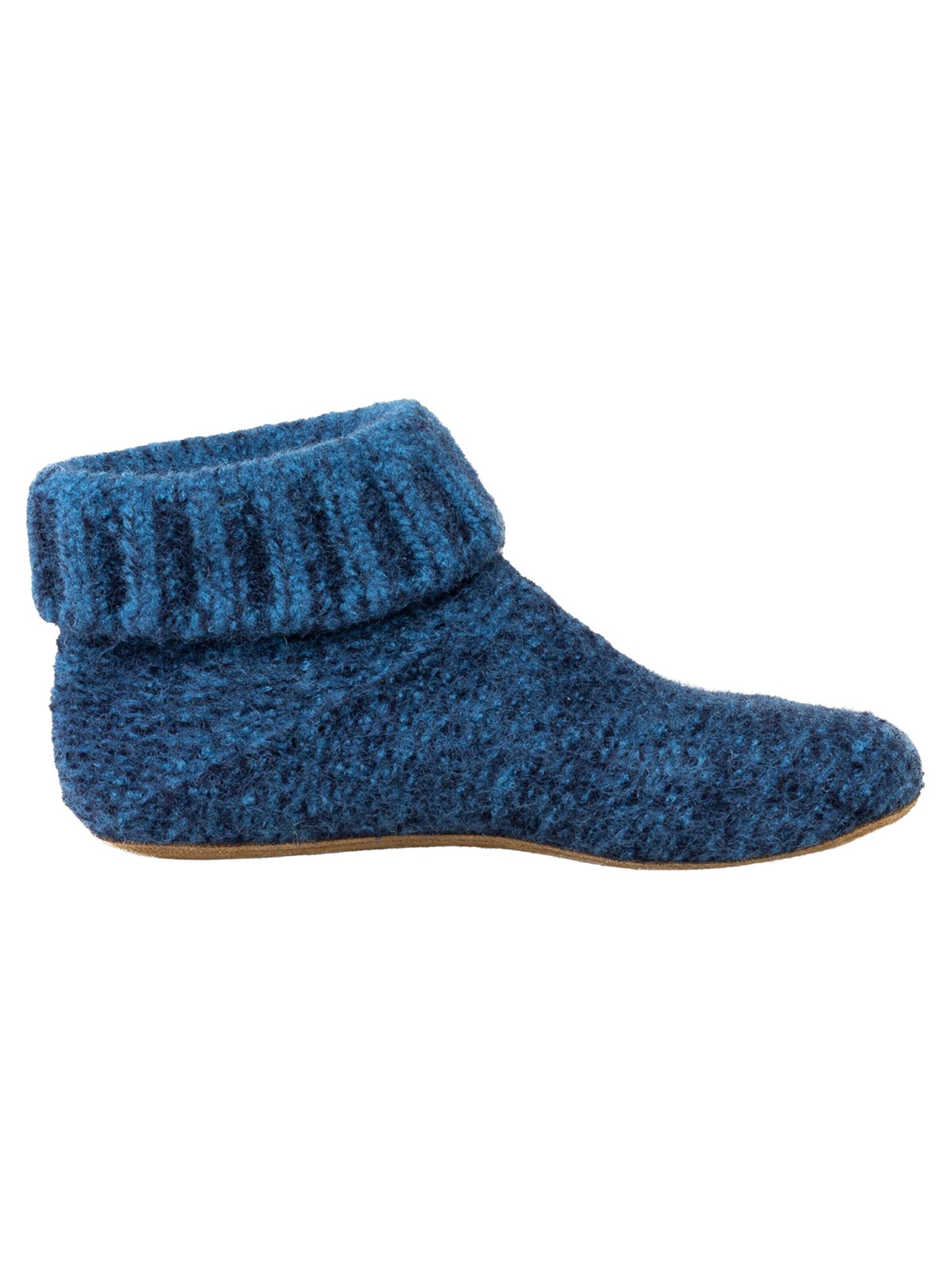 Gottstein Mules 'Knit Boot' in Blue