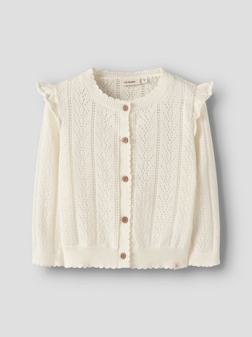 Lil'Atelier Strickjacke in Weiß