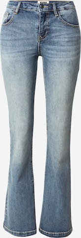 Jeans de la Tally Weijl pe albastru: față